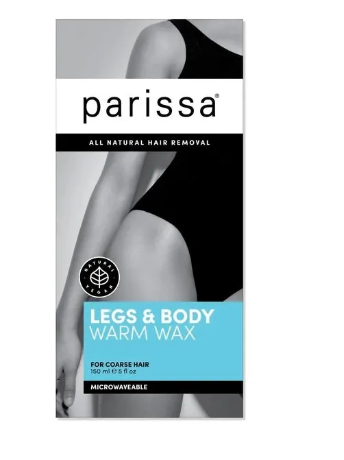 PARISSA - Microwaveable Legs & Body Warm Wax - 5 fl. oz. (150 ml)