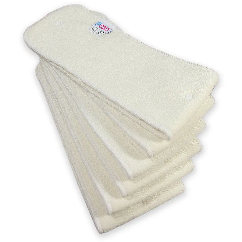 Petit Lulu Minimal Nappy Long Insert - 6 Pack