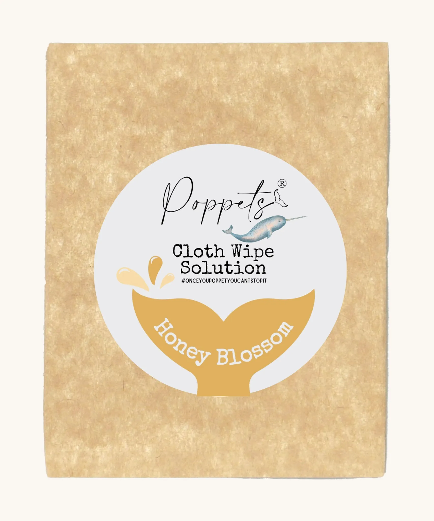 Poppets Reusable Baby Wipes Solution Sample Pack