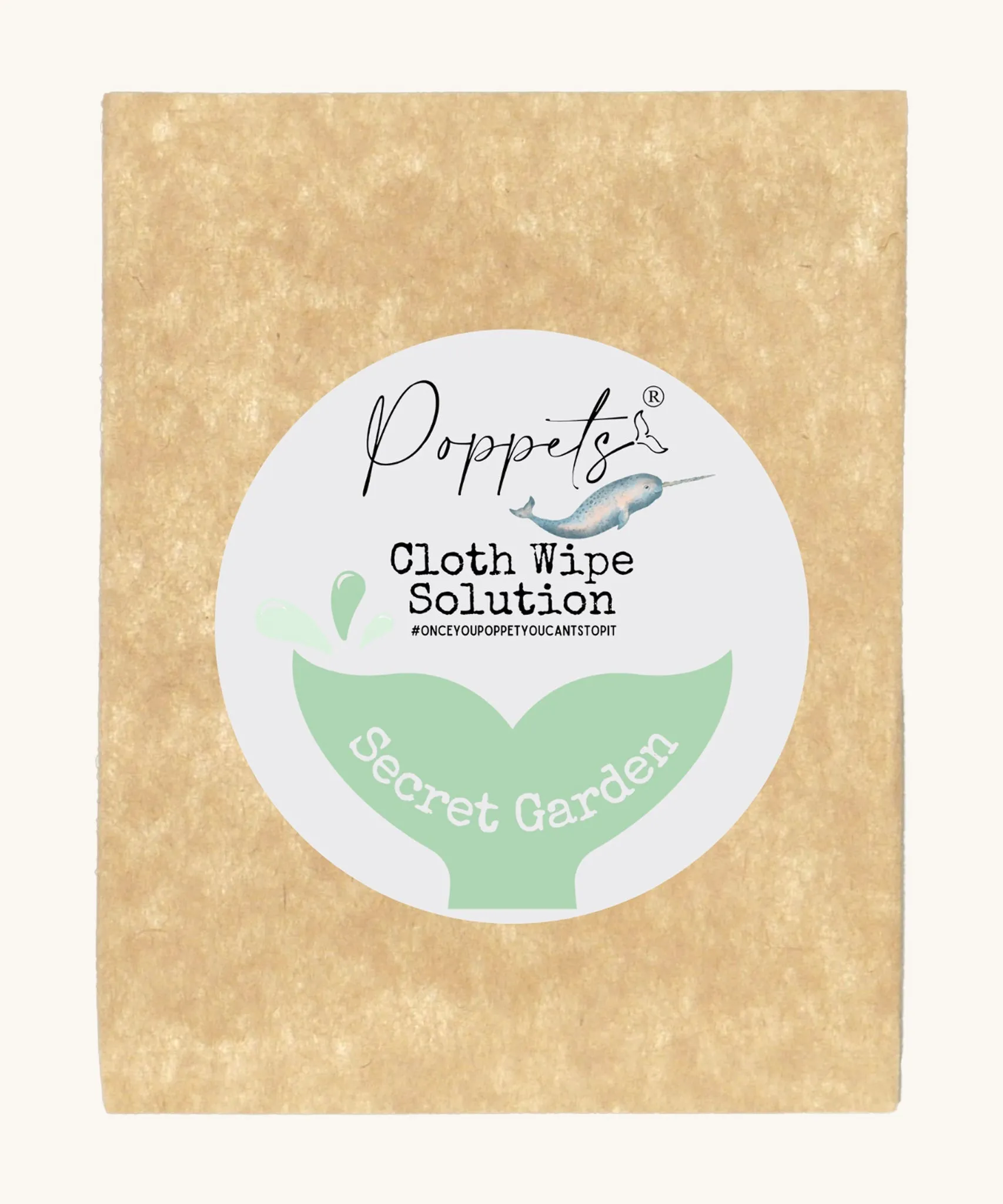 Poppets Reusable Baby Wipes Solution Sample Pack