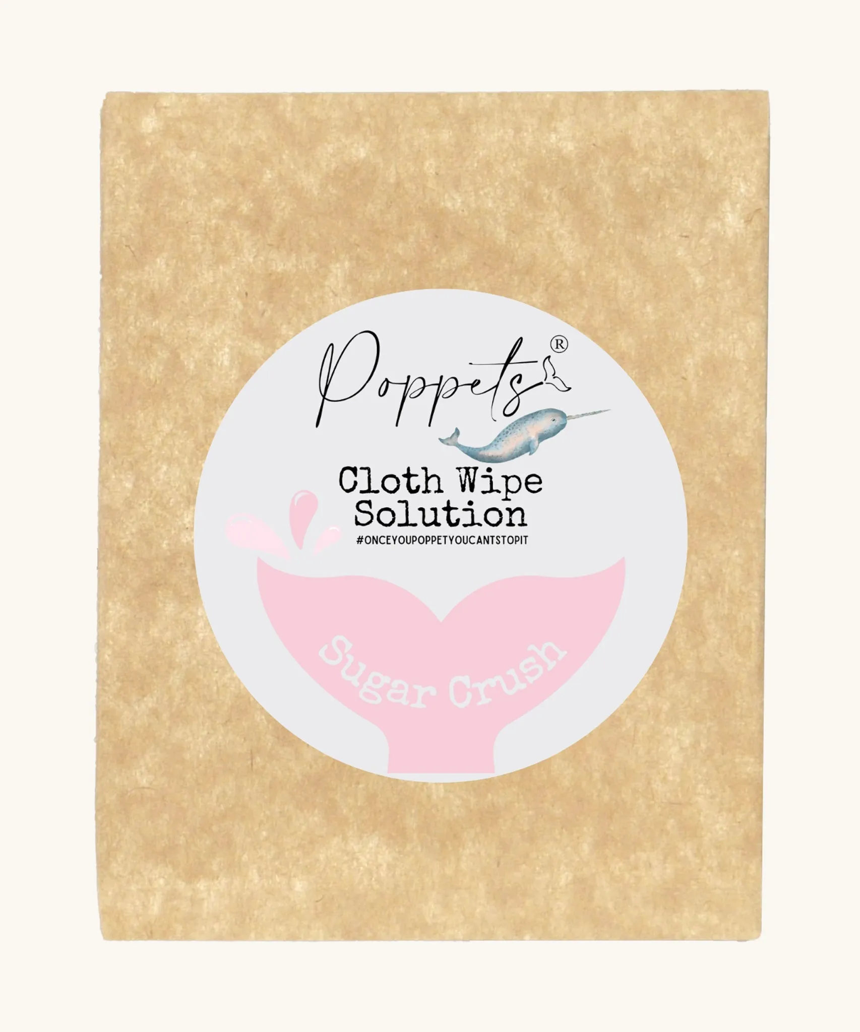 Poppets Reusable Baby Wipes Solution Sample Pack