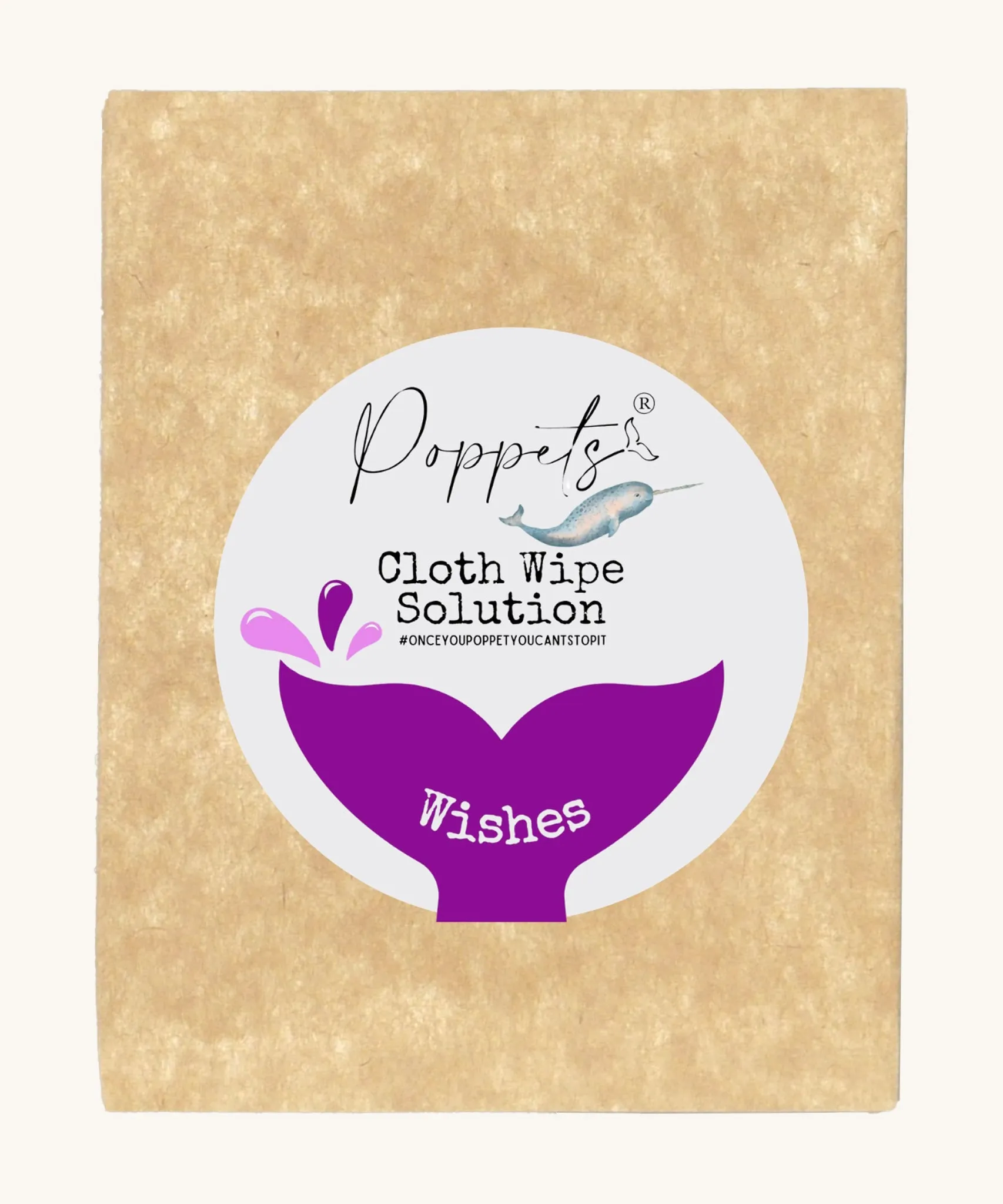 Poppets Reusable Baby Wipes Solution Sample Pack