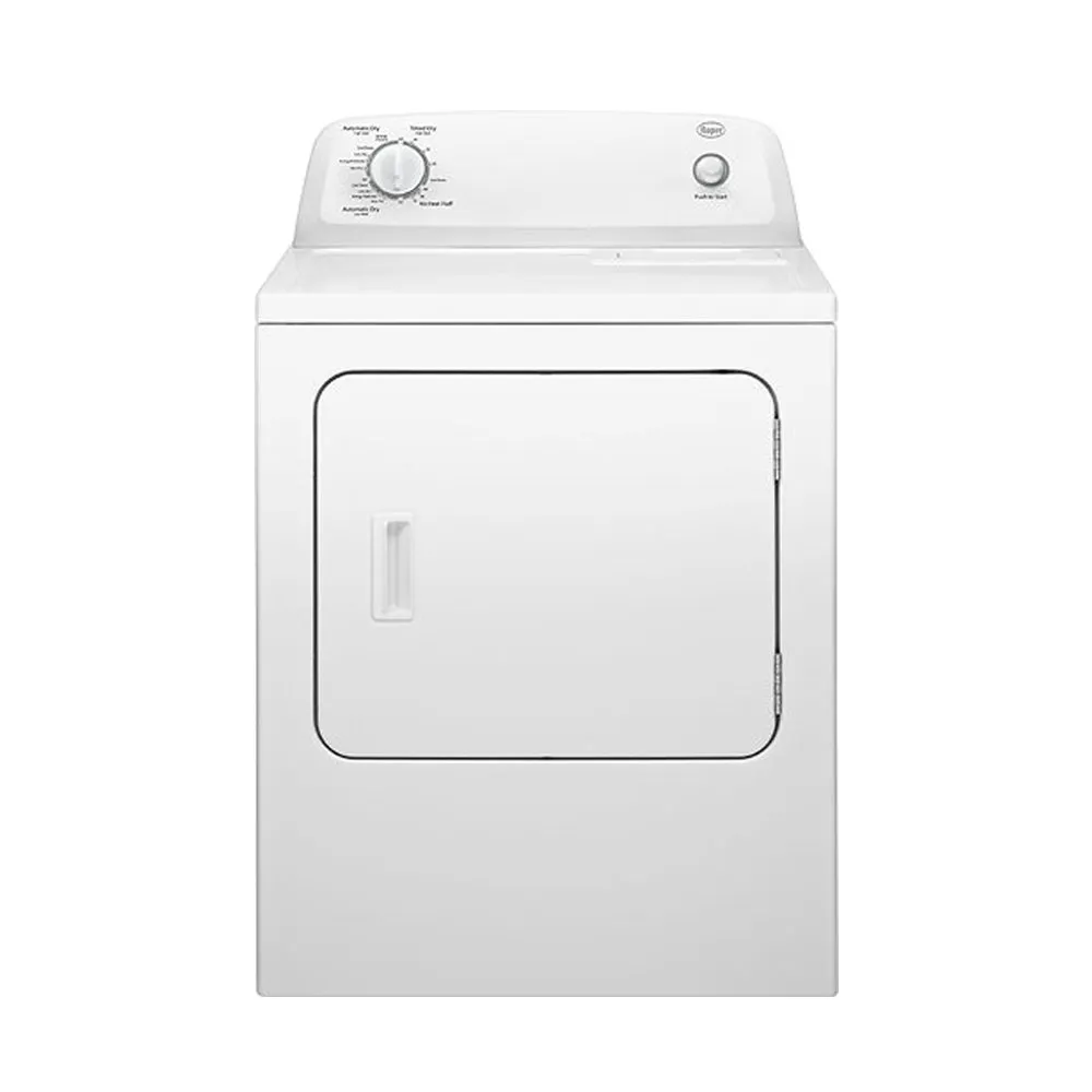 Roper - 6.5 Cu. Ft. 7 Cycle Electric Dryer - White