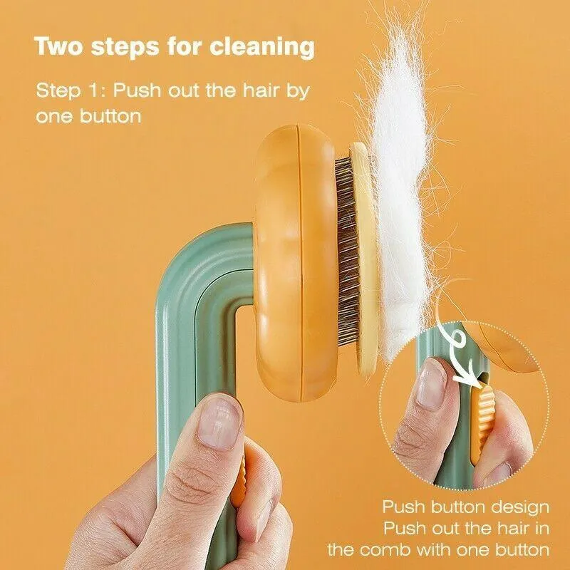 Self Cleaning Slicker Brushes for Dogs & Cats & Pets