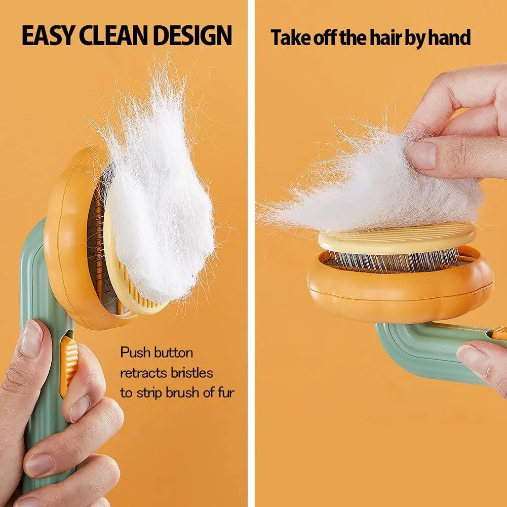 Self Cleaning Slicker Brushes for Dogs & Cats & Pets