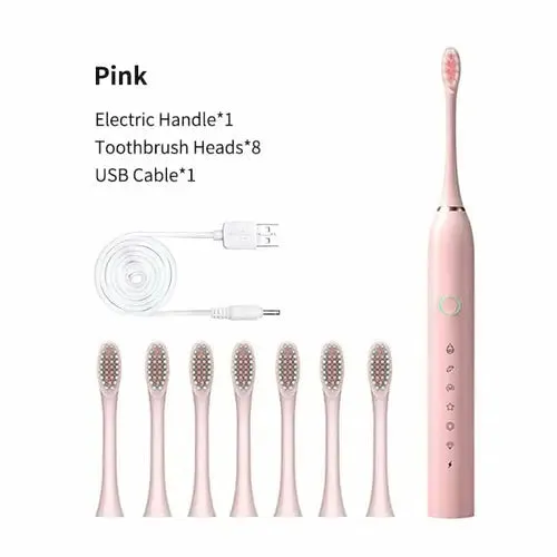 Smart Electric Sonic Toothbrush Rechargeable Electronic Teeth Brush-Electric Toothbrush