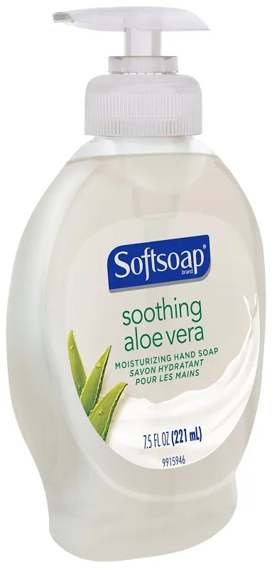 Softsoap 26012 Hand Soap, Liquid, Off-White, Aloe, 7.5 oz Bottle :EA: QUANTITY: 1