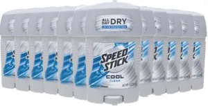 Speed Stick Antiperspirant Deodorant, Cool Clean 1.8 oz - 12 Pack