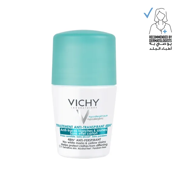 Vichy - Deodorant 24H' Anti Perspirant Treatment Intense Perspiration Anti Stains