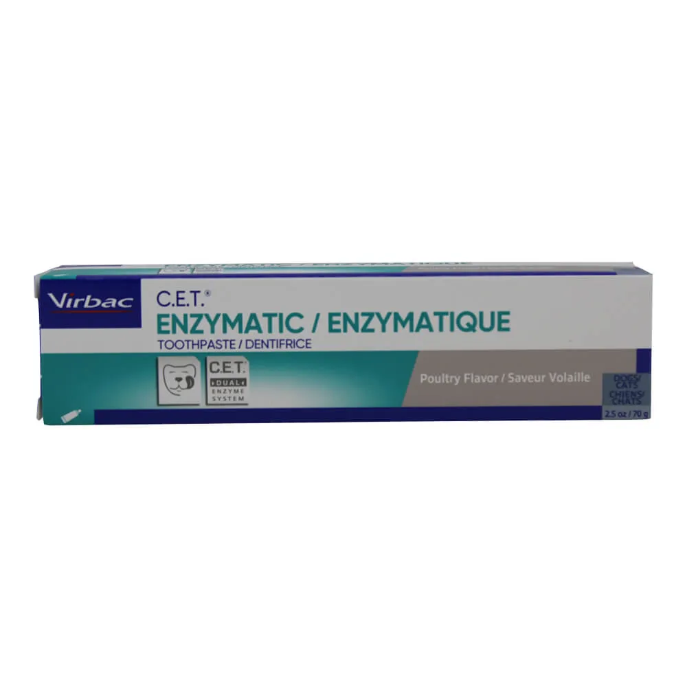 Virbac C.E.T. Enzymatic Pet Toothpaste for Dogs & Cats