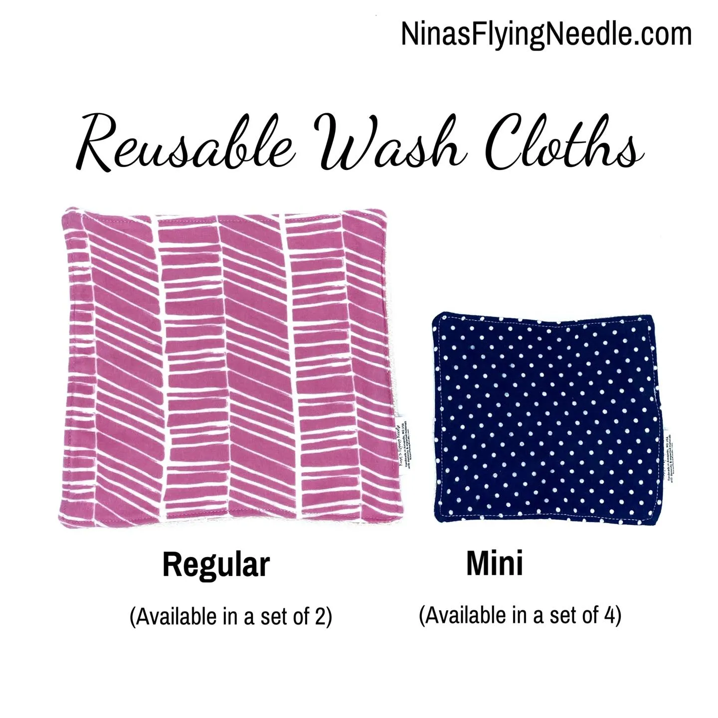 Wash Cloths - Minis - Dogs