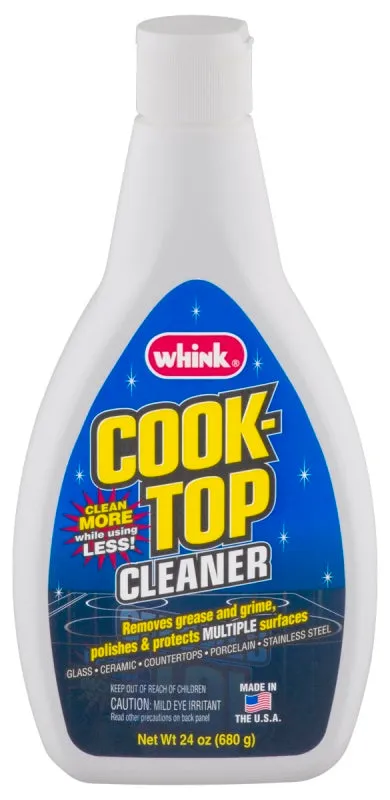 Whink 33261 Cooktop Cleaner, 24 oz, Liquid, Citrus, Blue/Green :EA: QUANTITY: 1